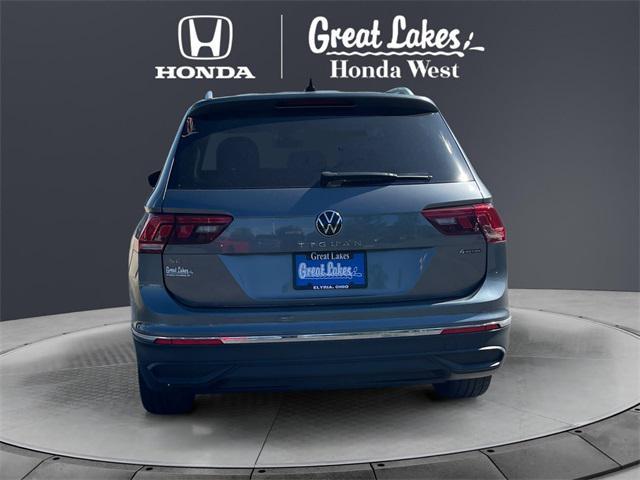 used 2022 Volkswagen Tiguan car, priced at $19,255