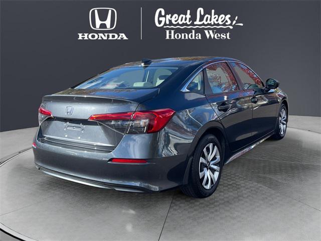 used 2024 Honda Civic car, priced at $23,822