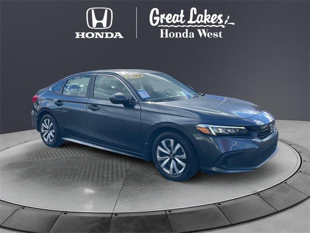 used 2024 Honda Civic car, priced at $23,822