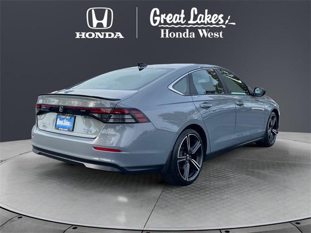 used 2023 Honda Accord Hybrid car, priced at $25,222