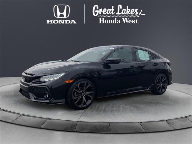 used 2018 Honda Civic car, priced at $16,855