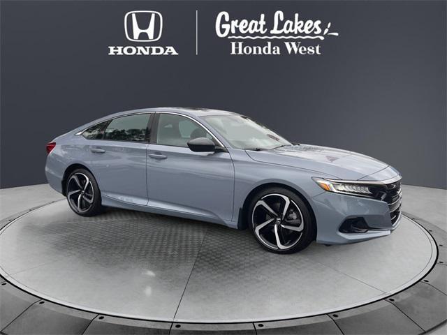 used 2021 Honda Accord car, priced at $28,422