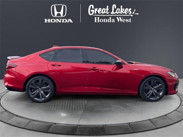used 2022 Acura TLX car, priced at $32,888