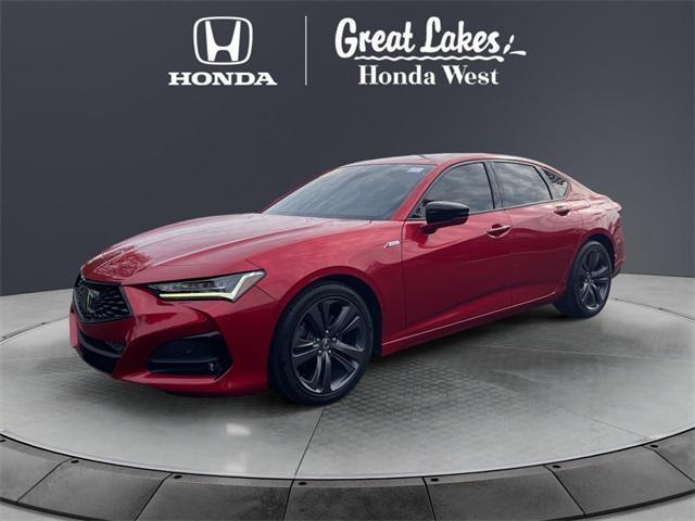 used 2022 Acura TLX car, priced at $33,388