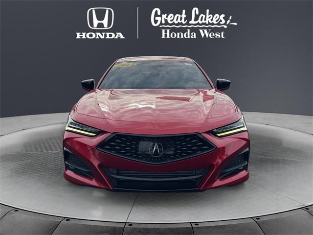used 2022 Acura TLX car, priced at $32,888