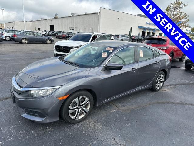 used 2018 Honda Civic car, priced at $17,122