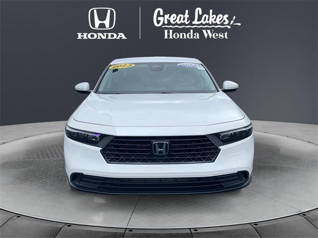 used 2023 Honda Accord car, priced at $24,555