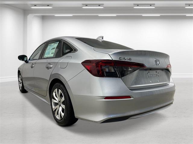 new 2025 Honda Civic car, priced at $25,400