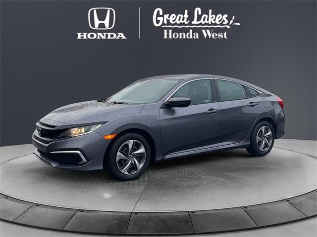 used 2021 Honda Civic car, priced at $18,155