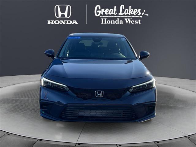 used 2024 Honda Civic car, priced at $25,455