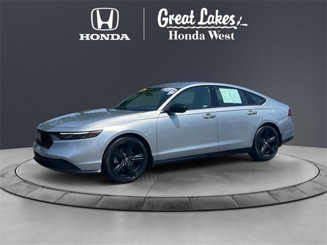 used 2024 Honda Accord Hybrid car, priced at $28,988