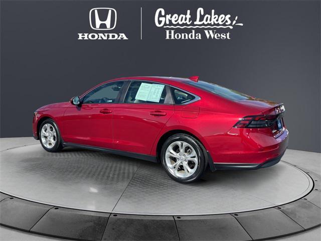 used 2023 Honda Accord car, priced at $23,622