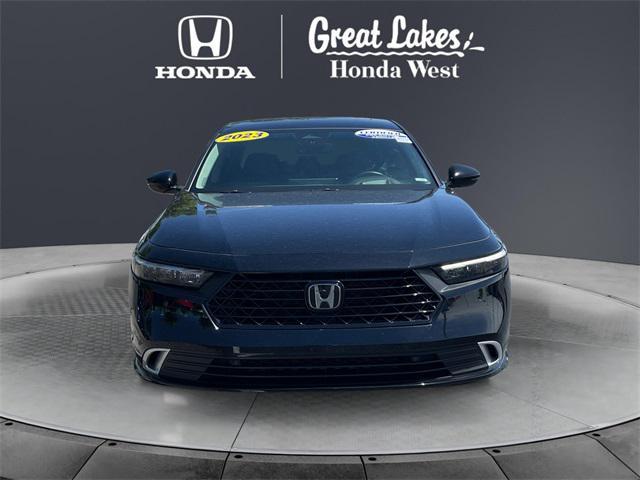 used 2023 Honda Accord Hybrid car, priced at $33,022
