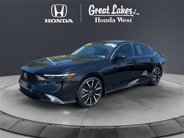 used 2023 Honda Accord Hybrid car, priced at $33,022