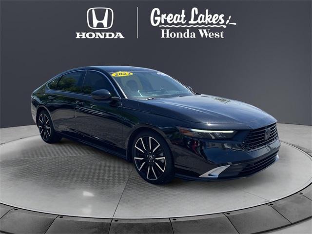 used 2023 Honda Accord Hybrid car, priced at $33,022