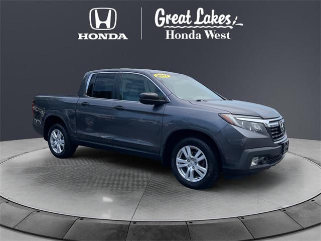 used 2017 Honda Ridgeline car, priced at $18,522