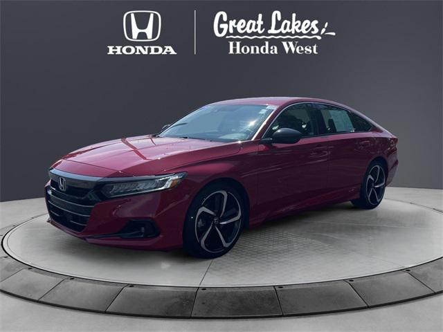 used 2021 Honda Accord car, priced at $26,122