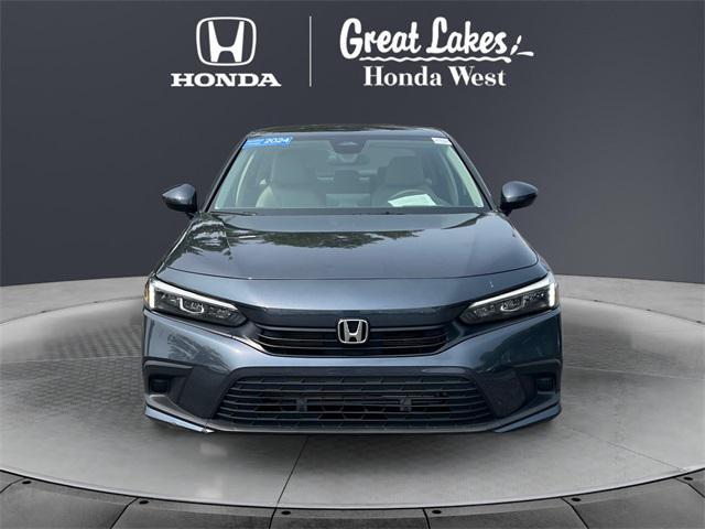used 2024 Honda Civic car, priced at $24,322