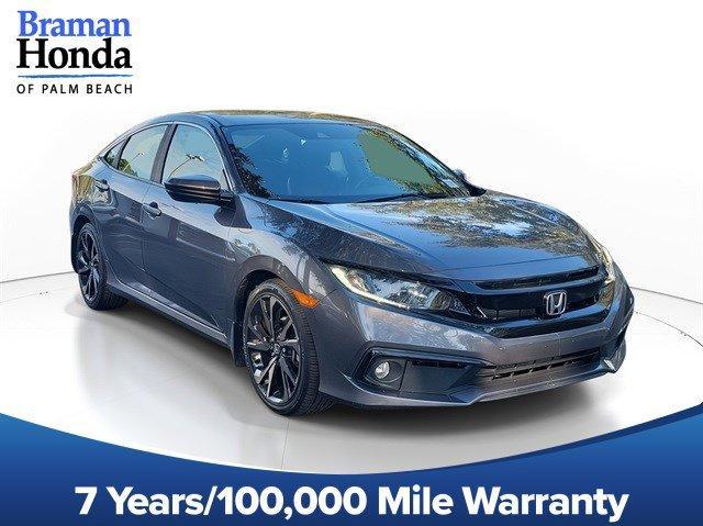 used 2020 Honda Civic car, priced at $21,094