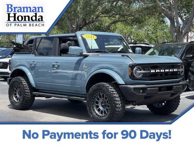 used 2021 Ford Bronco car, priced at $46,498