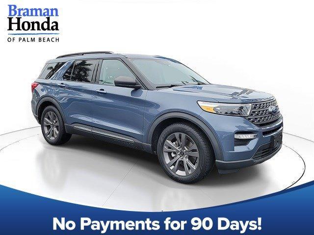 used 2021 Ford Explorer car, priced at $22,612