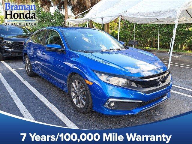 used 2021 Honda Civic car, priced at $20,490