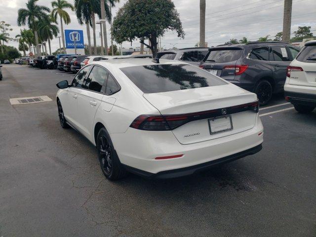 new 2025 Honda Accord car, priced at $32,110