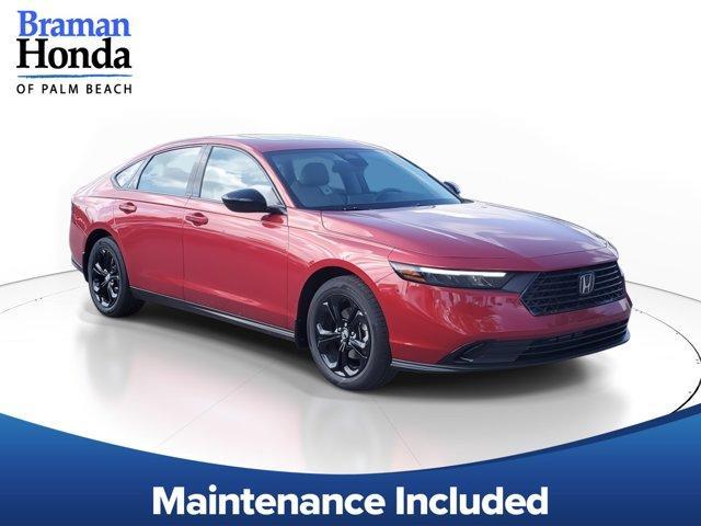 new 2025 Honda Accord car, priced at $32,110