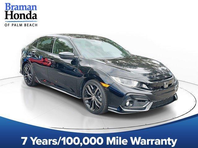 used 2021 Honda Civic car, priced at $23,890