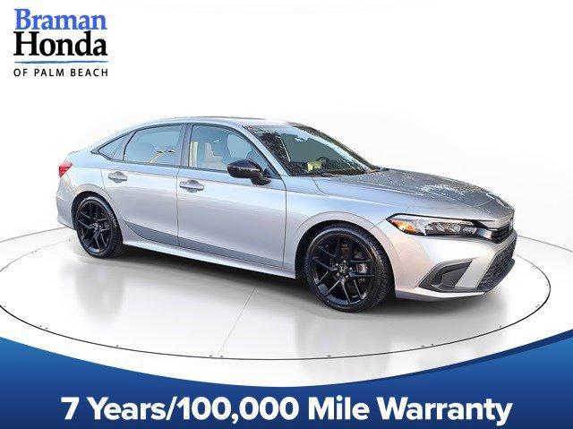 used 2023 Honda Civic car, priced at $23,490
