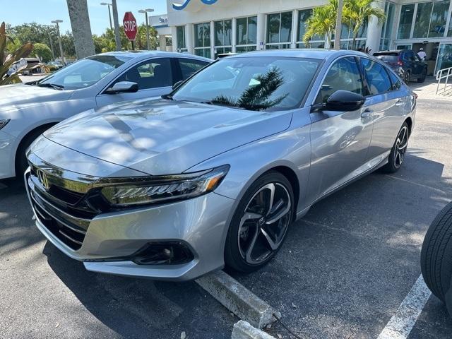 used 2022 Honda Accord car, priced at $27,708