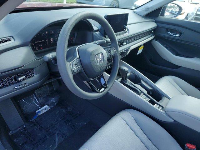 new 2025 Honda Accord car, priced at $31,755