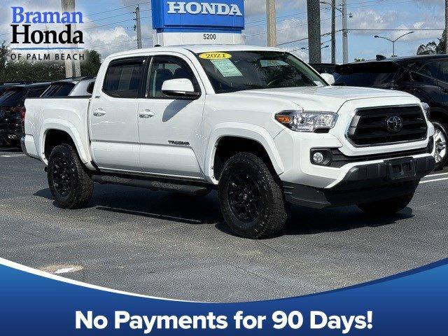 used 2021 Toyota Tacoma car, priced at $30,185