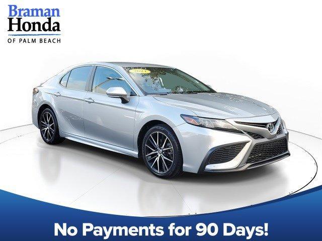 used 2021 Toyota Camry car, priced at $21,962