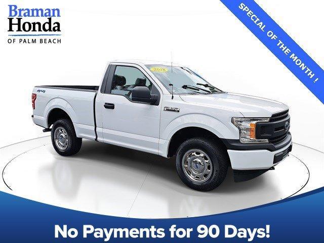 used 2018 Ford F-150 car, priced at $17,900