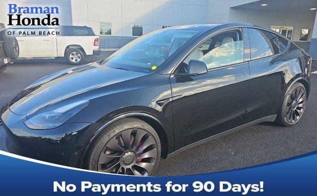 used 2021 Tesla Model Y car, priced at $33,912