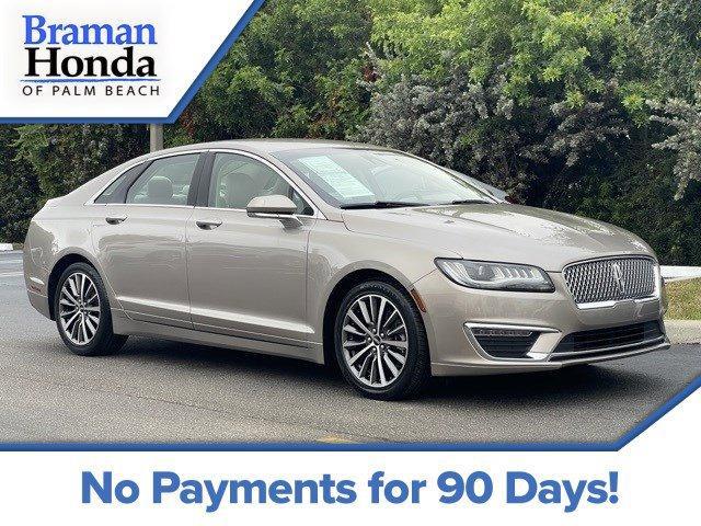 used 2019 Lincoln MKZ car, priced at $22,698