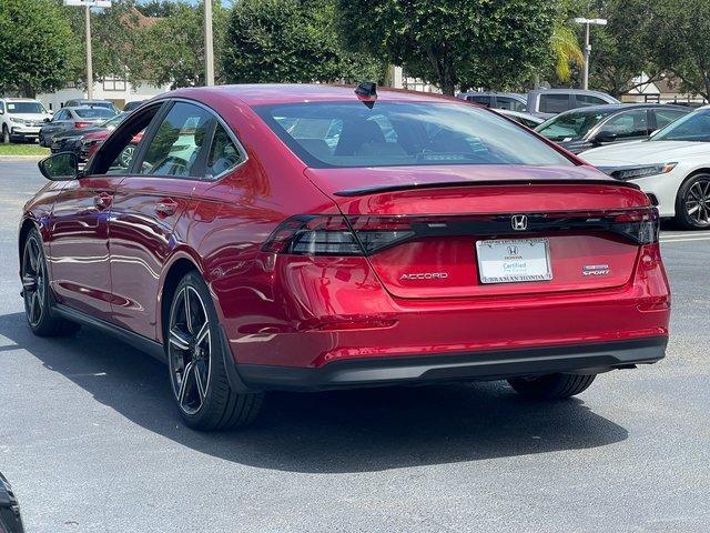 used 2023 Honda Accord Hybrid car, priced at $30,185