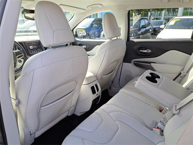 used 2021 Jeep Cherokee car, priced at $18,900