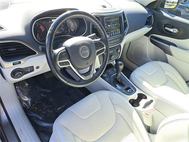 used 2021 Jeep Cherokee car, priced at $18,900