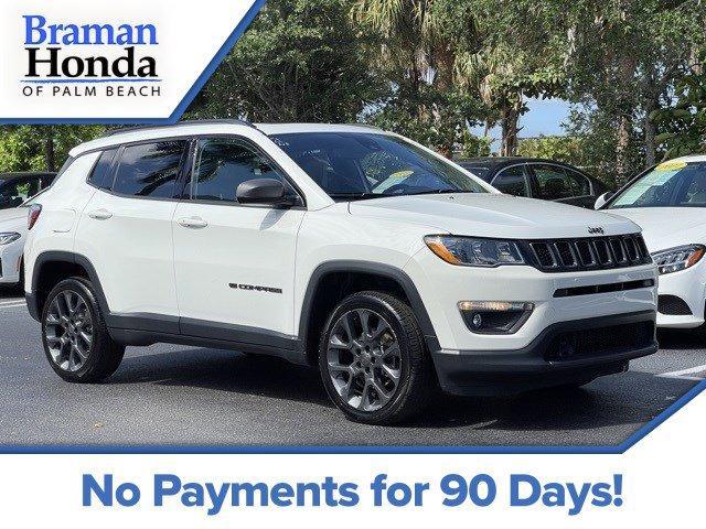 used 2021 Jeep Compass car, priced at $21,151