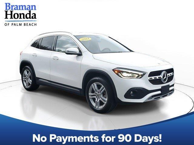 used 2021 Mercedes-Benz GLA 250 car, priced at $29,661