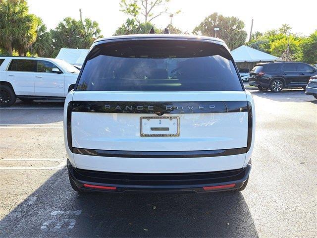 used 2024 Land Rover Range Rover car, priced at $112,900