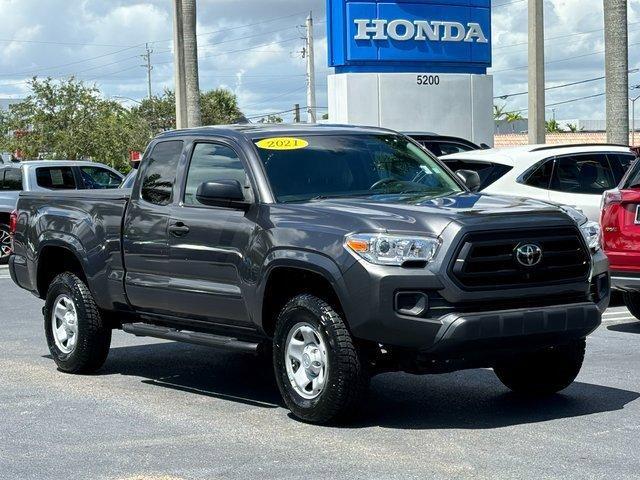 used 2021 Toyota Tacoma car, priced at $25,987