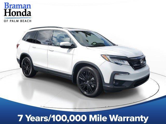 used 2022 Honda Pilot car, priced at $38,398