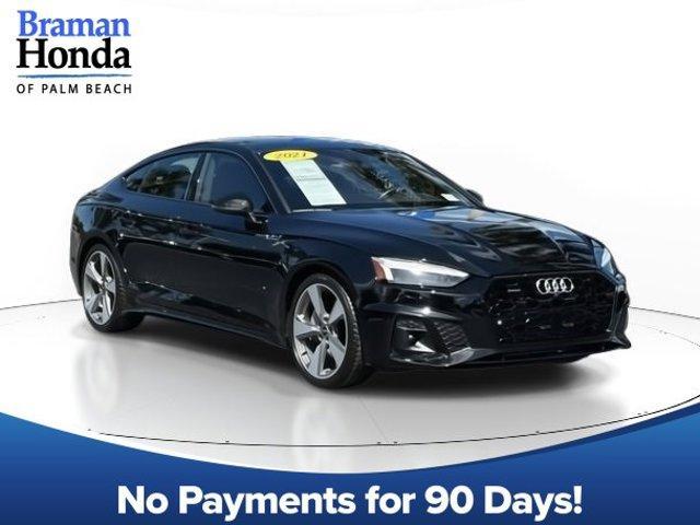 used 2021 Audi A5 car, priced at $35,977