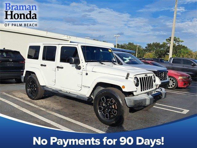 used 2018 Jeep Wrangler JK Unlimited car, priced at $16,910