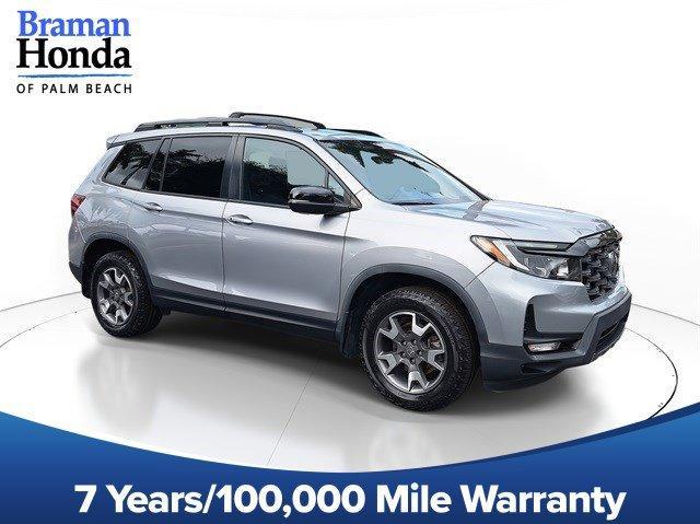 used 2022 Honda Passport car, priced at $31,900
