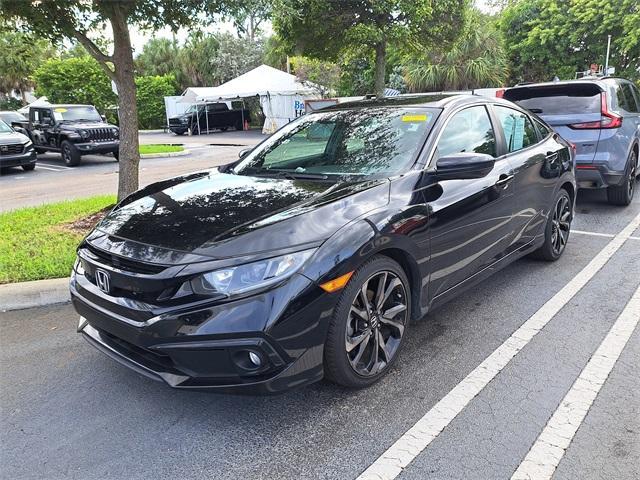 used 2021 Honda Civic car, priced at $18,900
