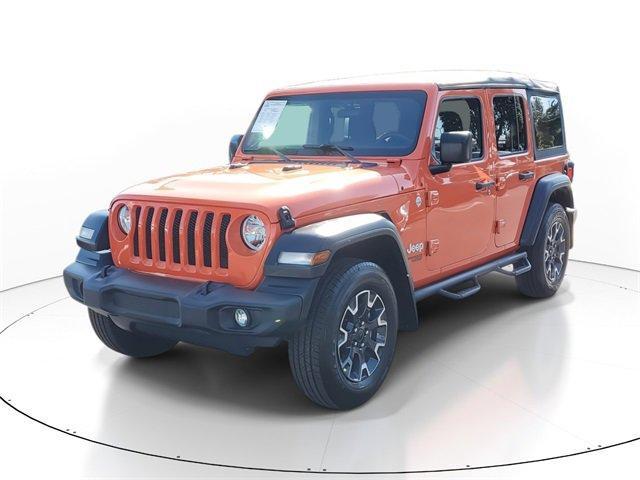 used 2019 Jeep Wrangler Unlimited car, priced at $25,983